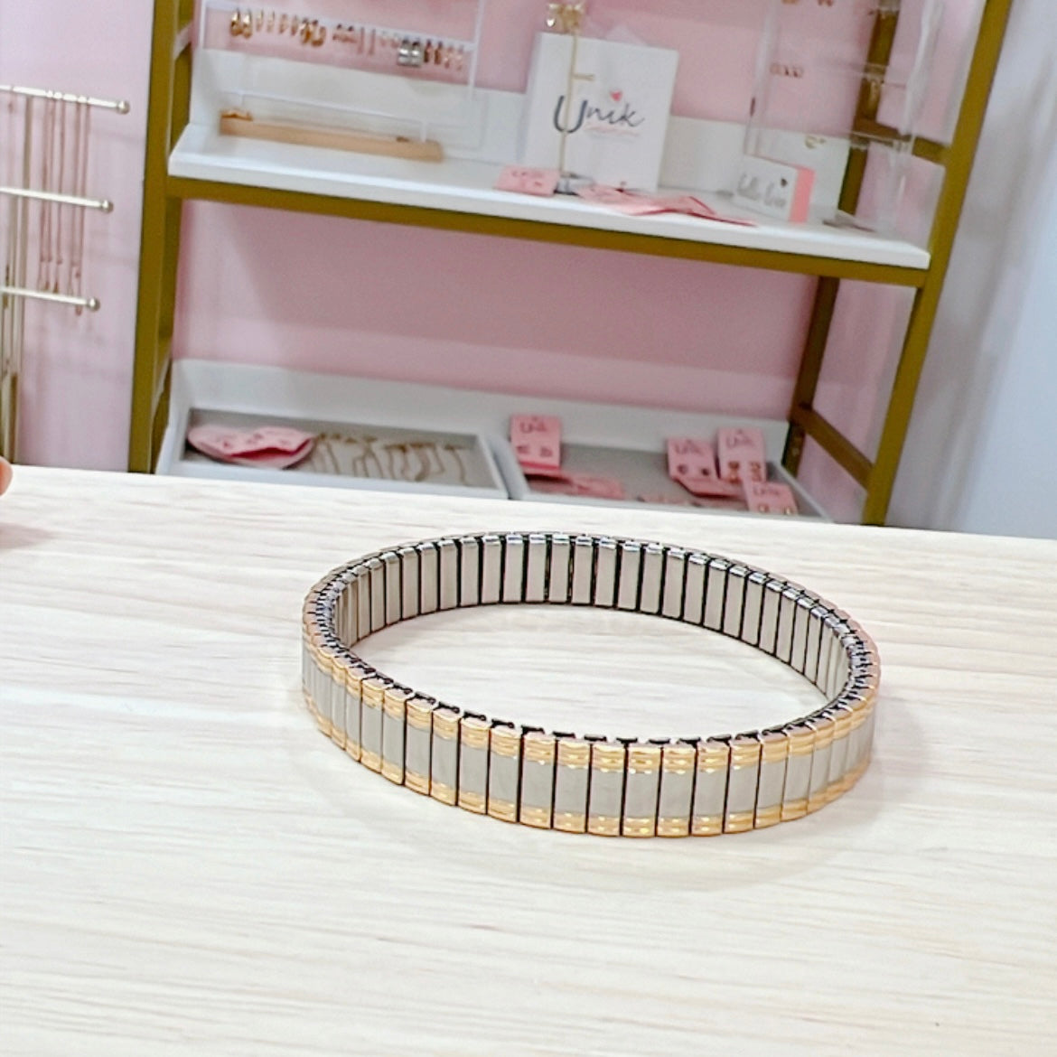 Pulsera Bicolor Elastica