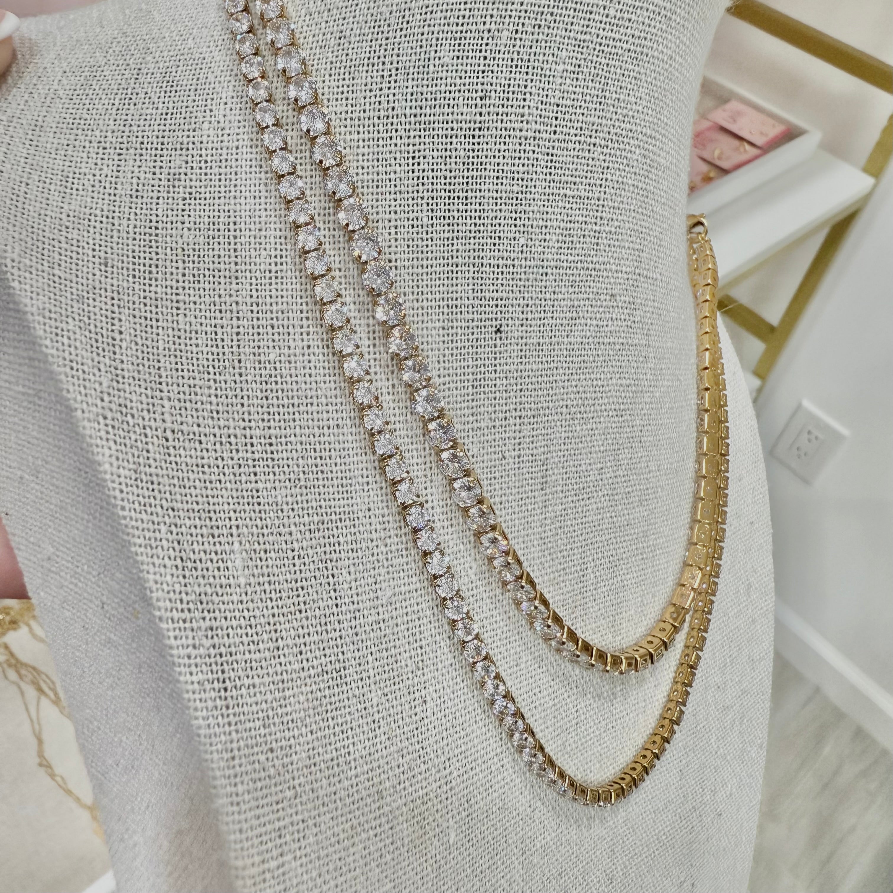 Collar Tennis Acero