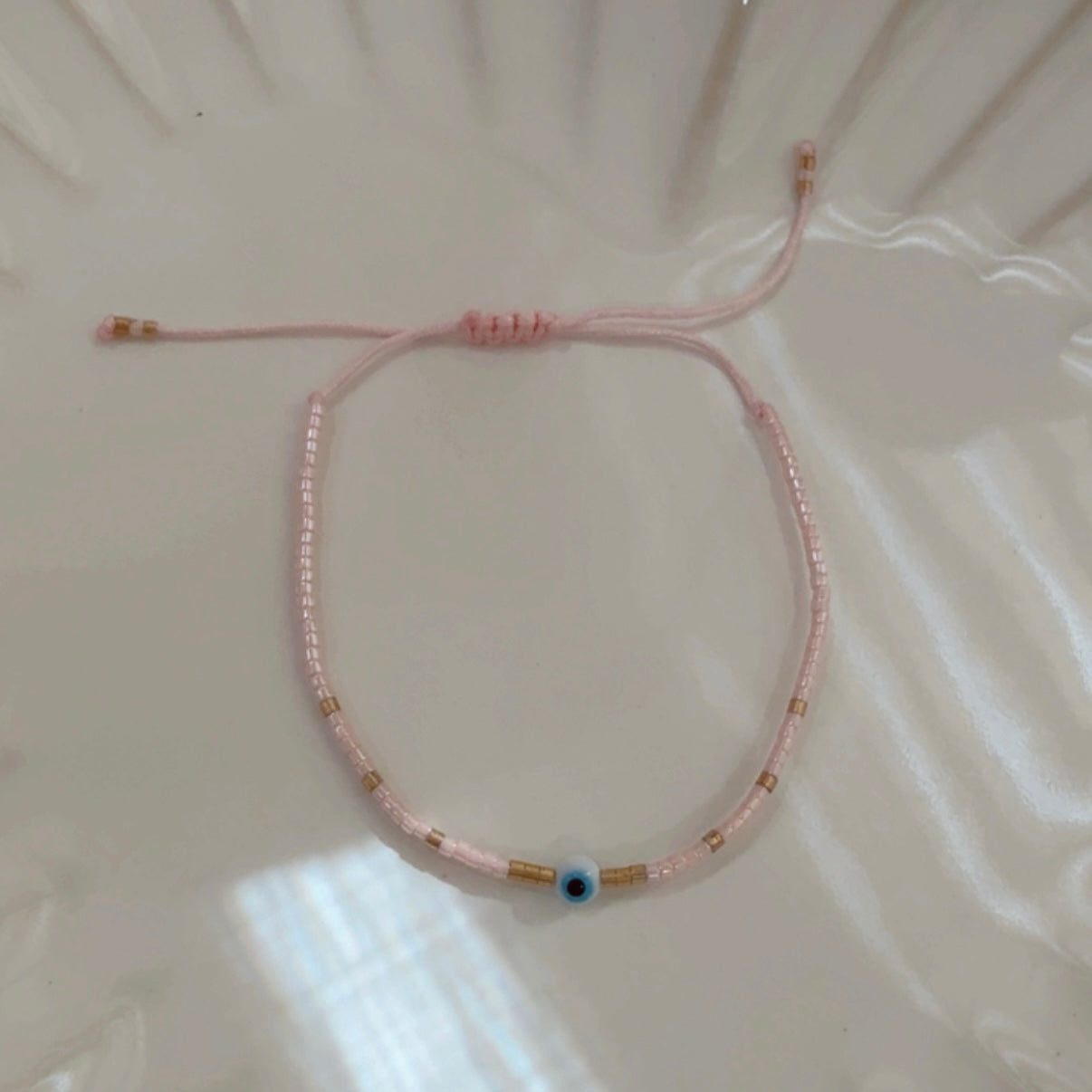 Pulsera Ojito Sencilla Rosa