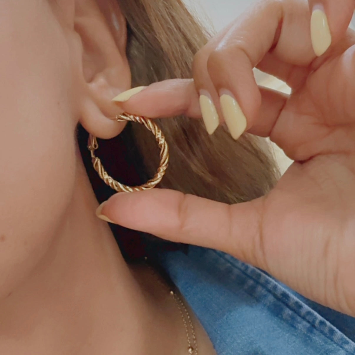 Aretes Arracada Mixta