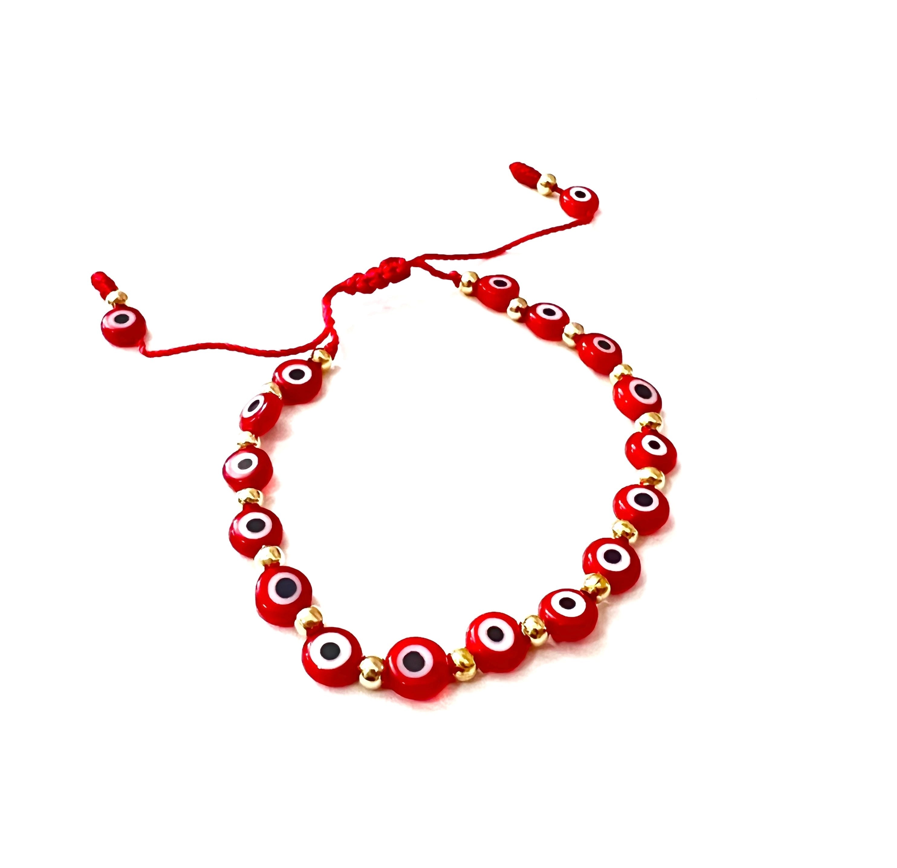 Pulsera Ojitos Roja