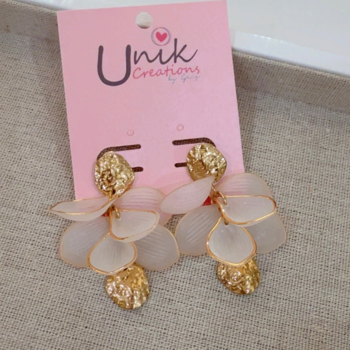 Aretes Petalos