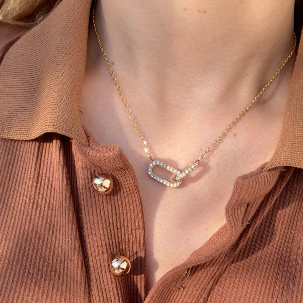 Collar Oval Enlasado