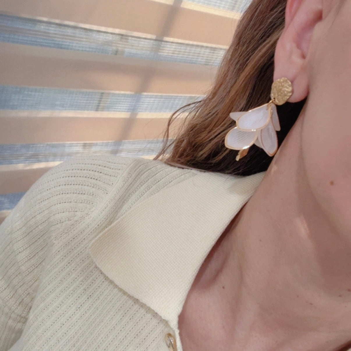 Aretes Petalos