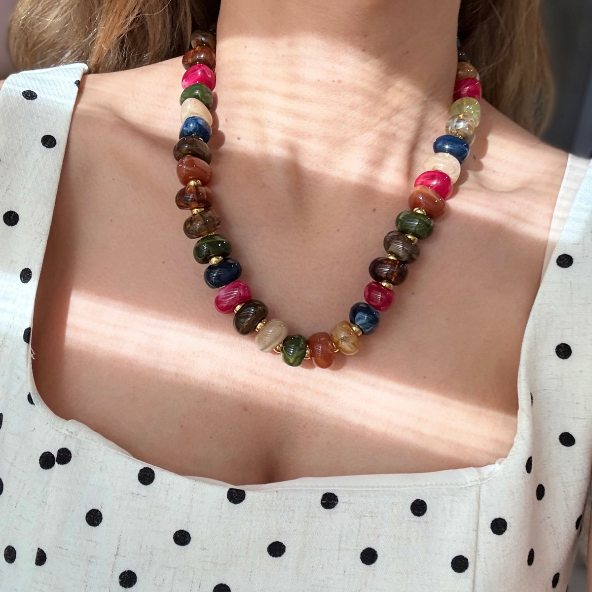 Colorful Beaded Necklace
