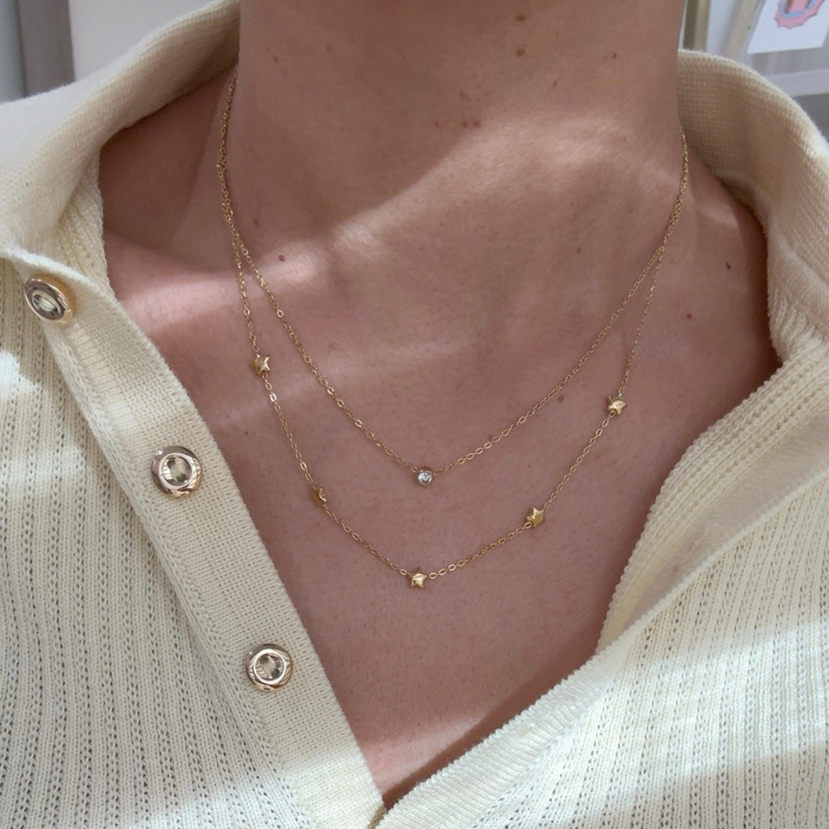 Collar Layer Estrellas