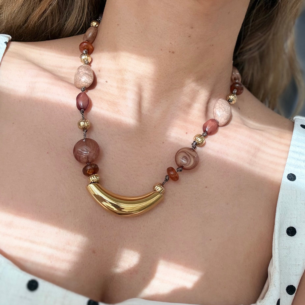 Beaded Chain Necklace