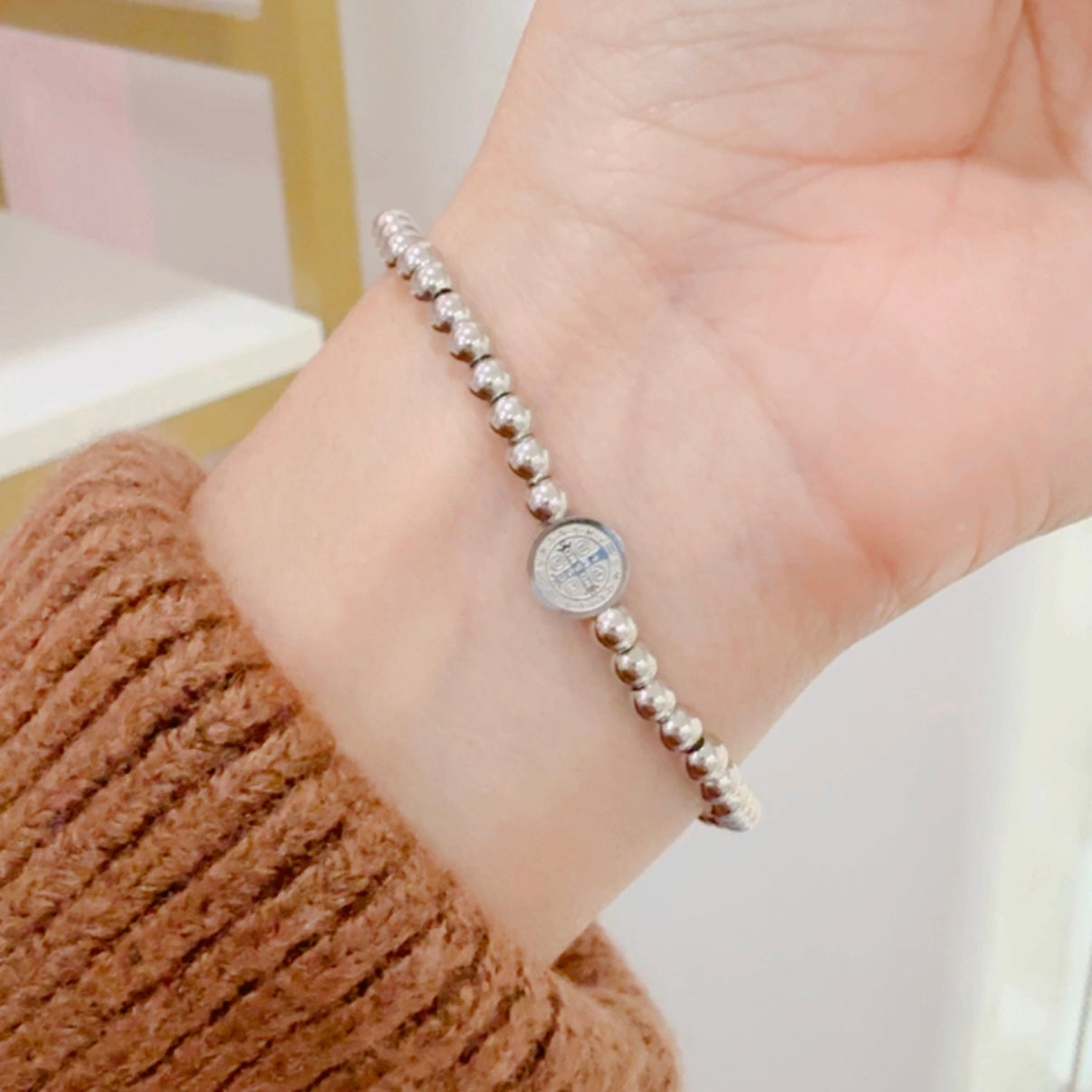 Pulsera San Benito Acero