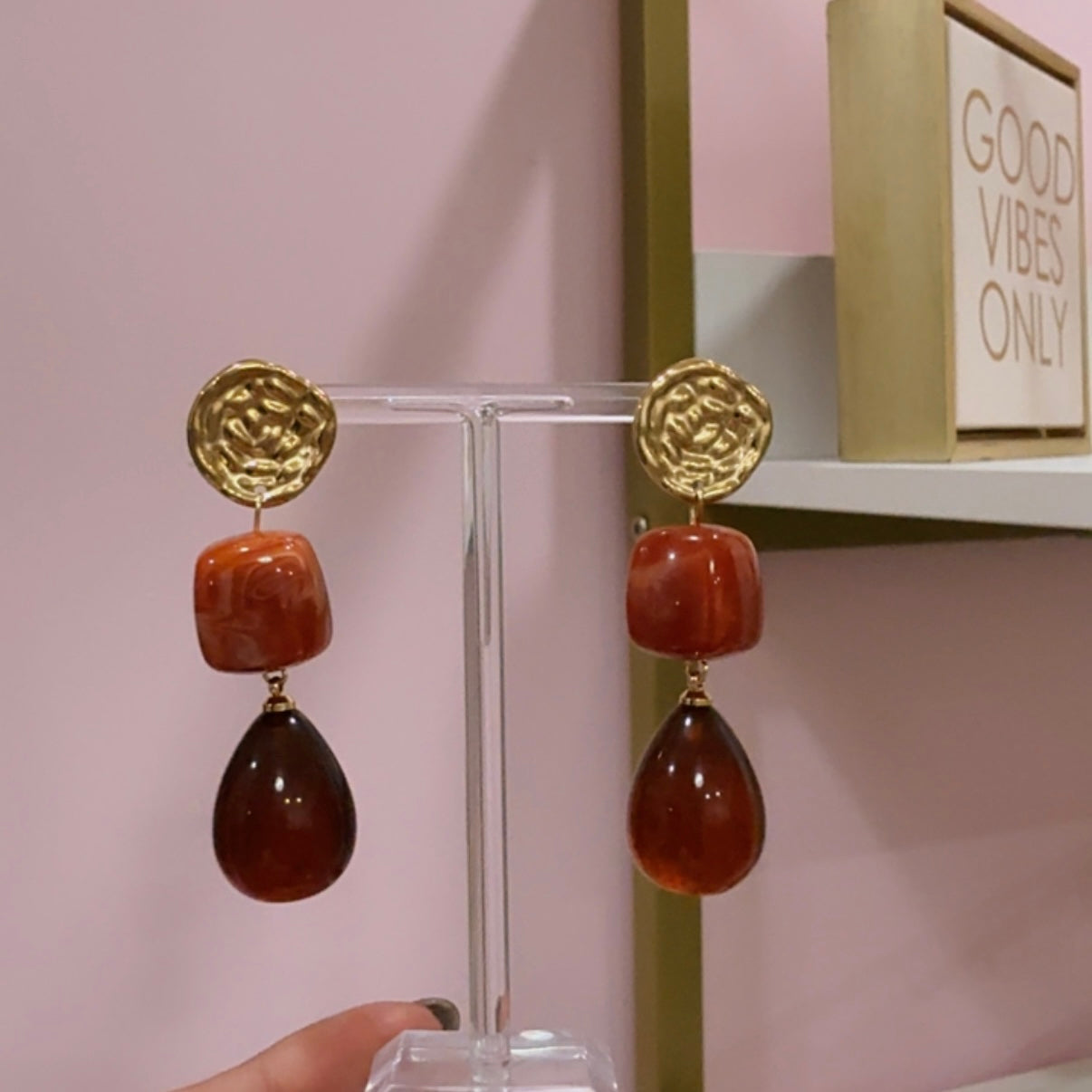 Aretes Largos Otoño