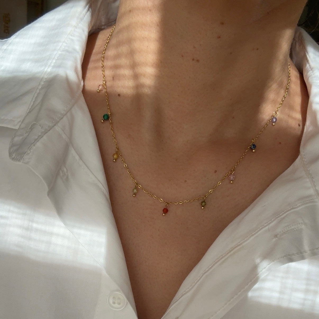 Collar Cristalitos Mixto