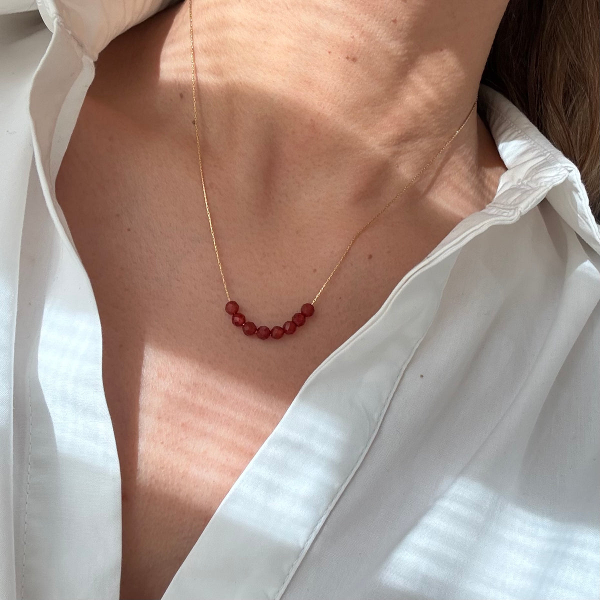 Red Natural Necklace