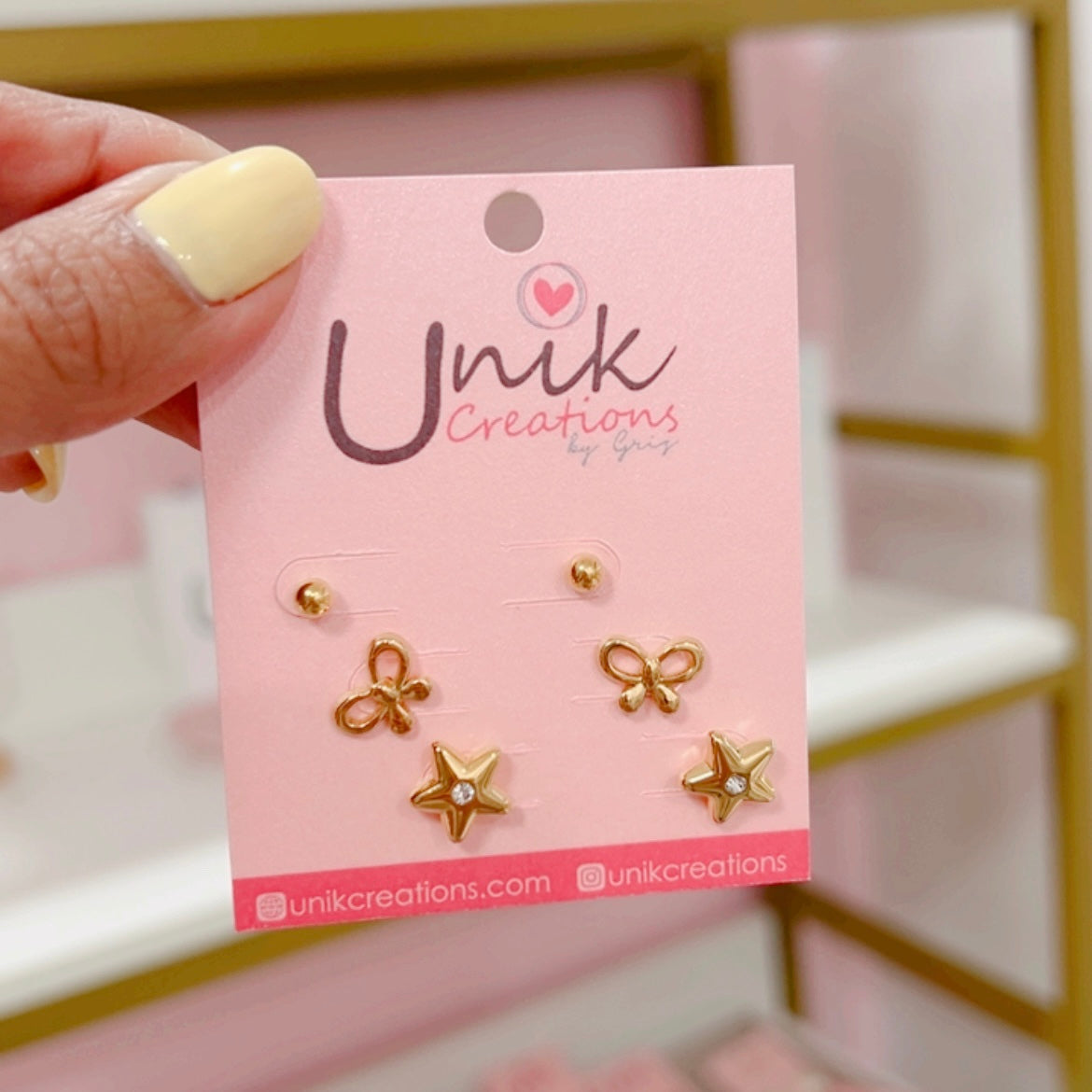 Aretes Set Mixto