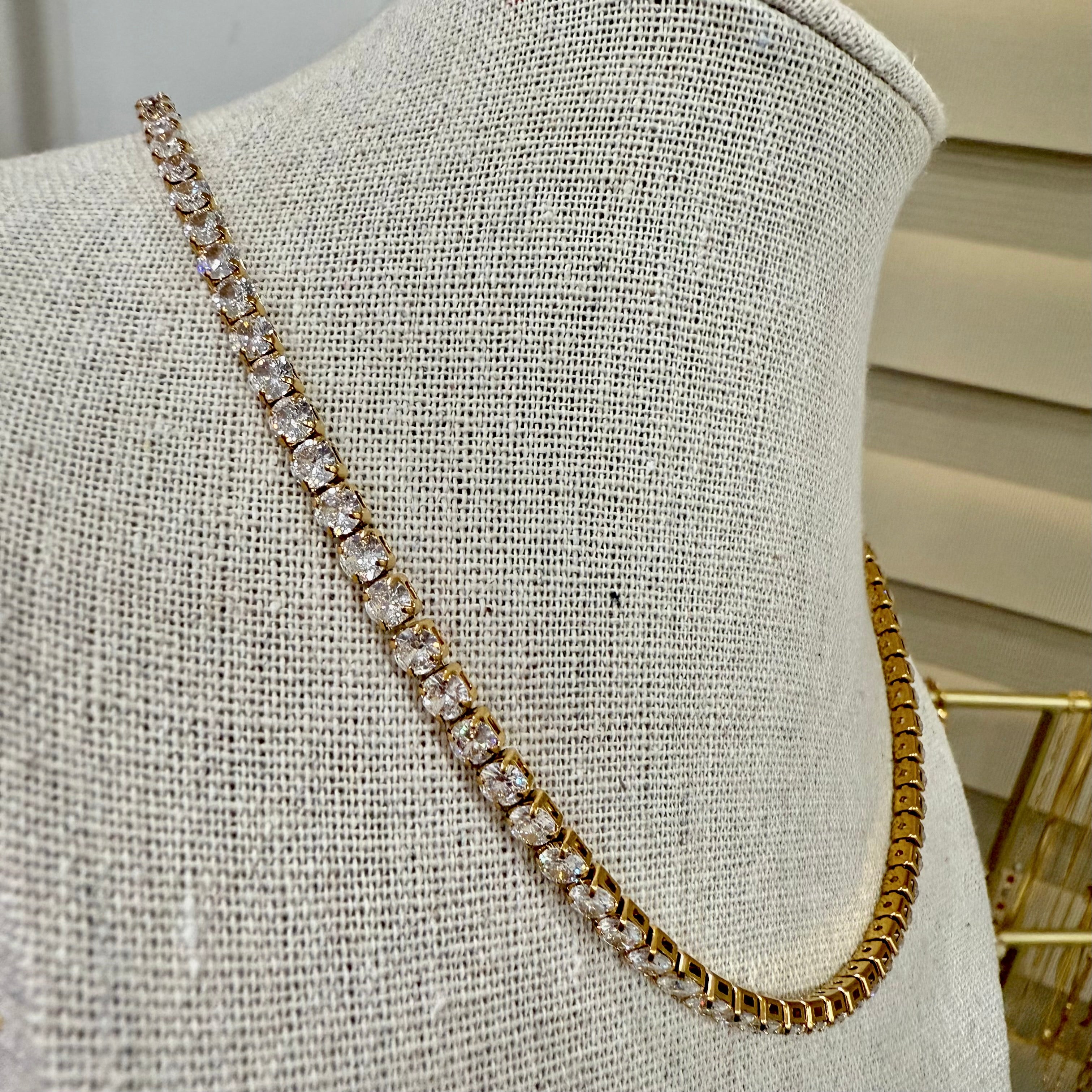 Collar Tennis Acero