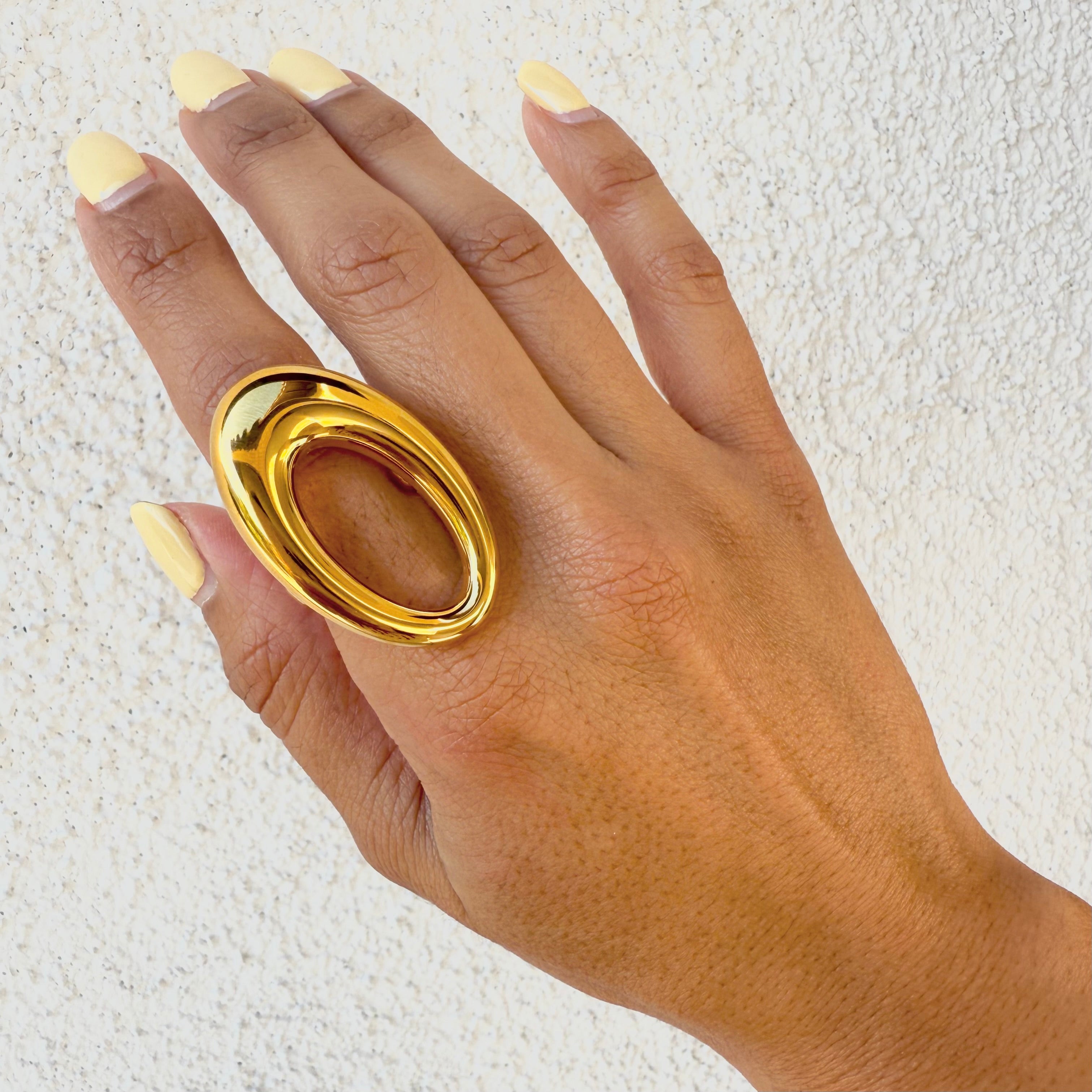Anillo Oval Maxi
