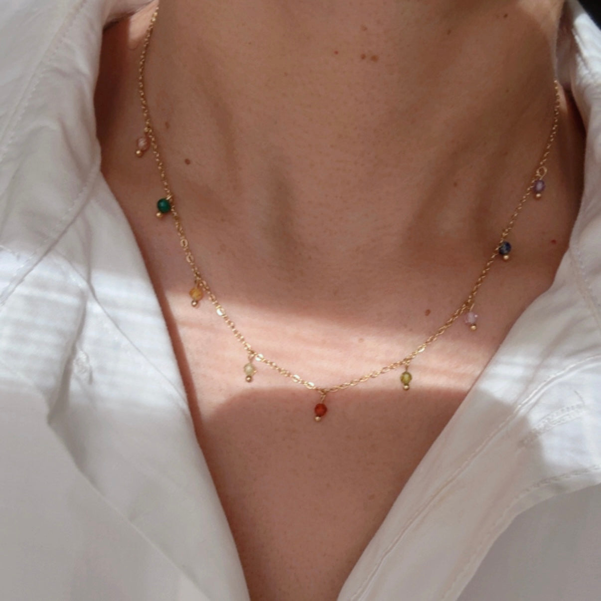 Collar Cristalitos Mixto