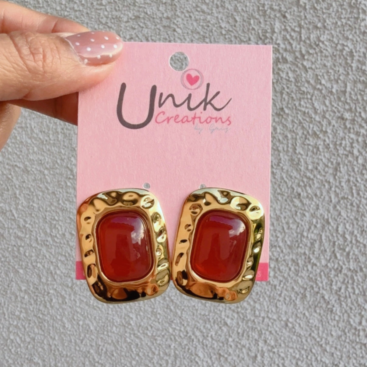 Aretes Cuadrado Maxi