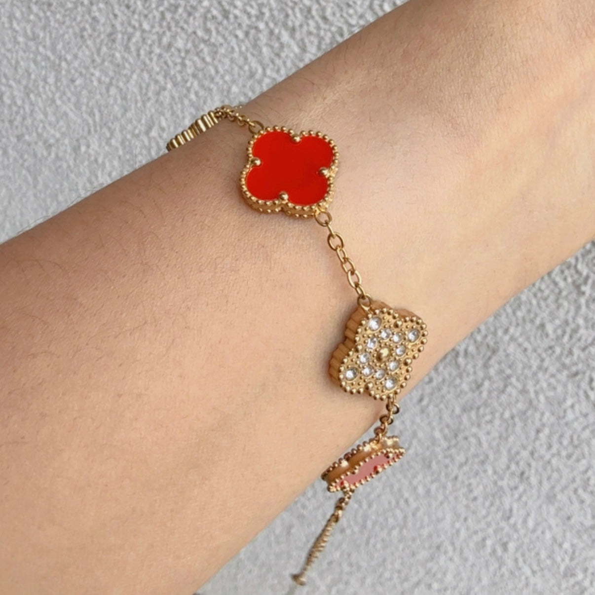 Pulsera Clover Mixta