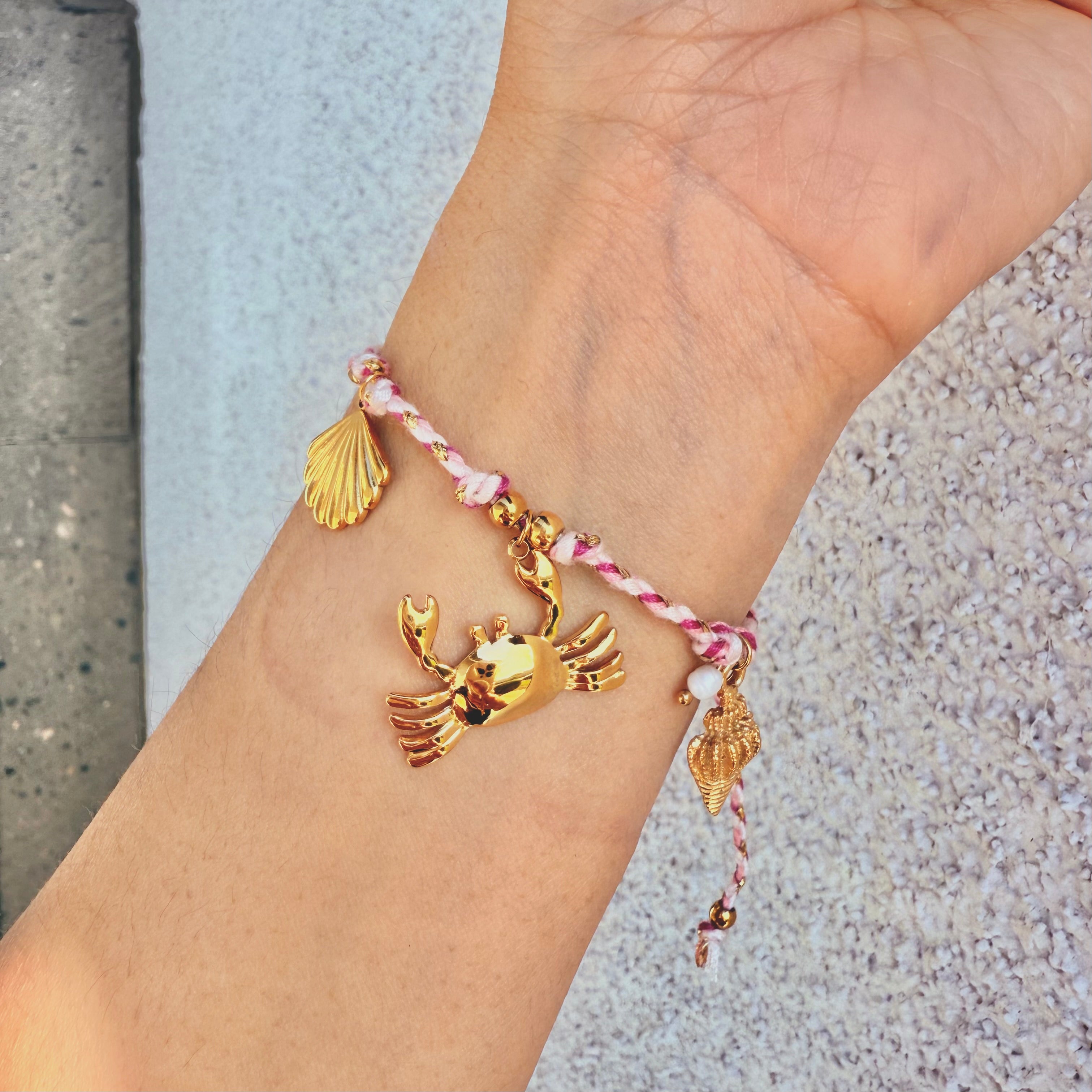 Pulsera Mar Rosa