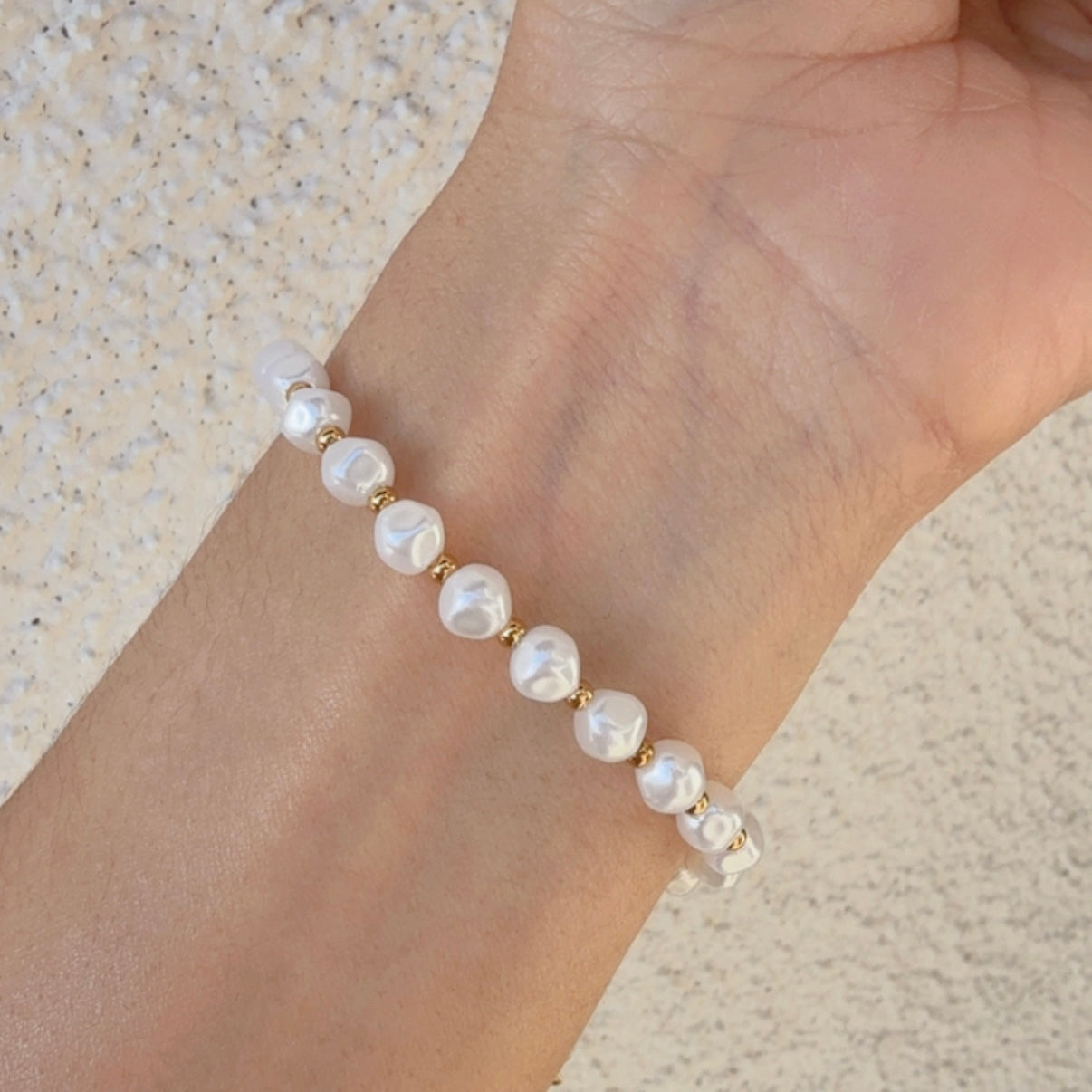 Pulsera Perlitas Sencilla