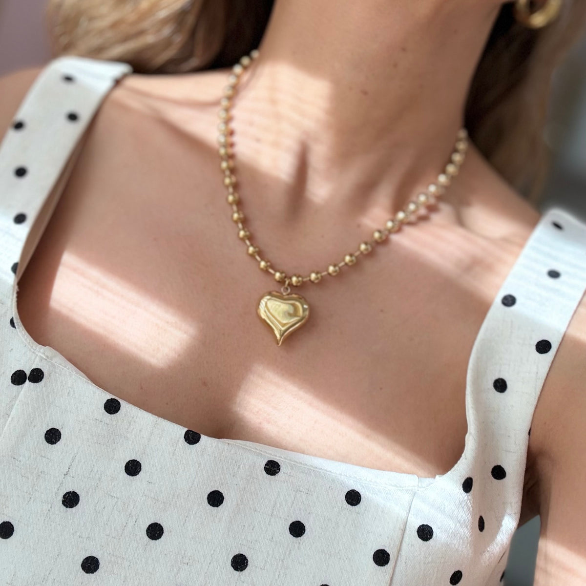 Heart Beaded Necklace