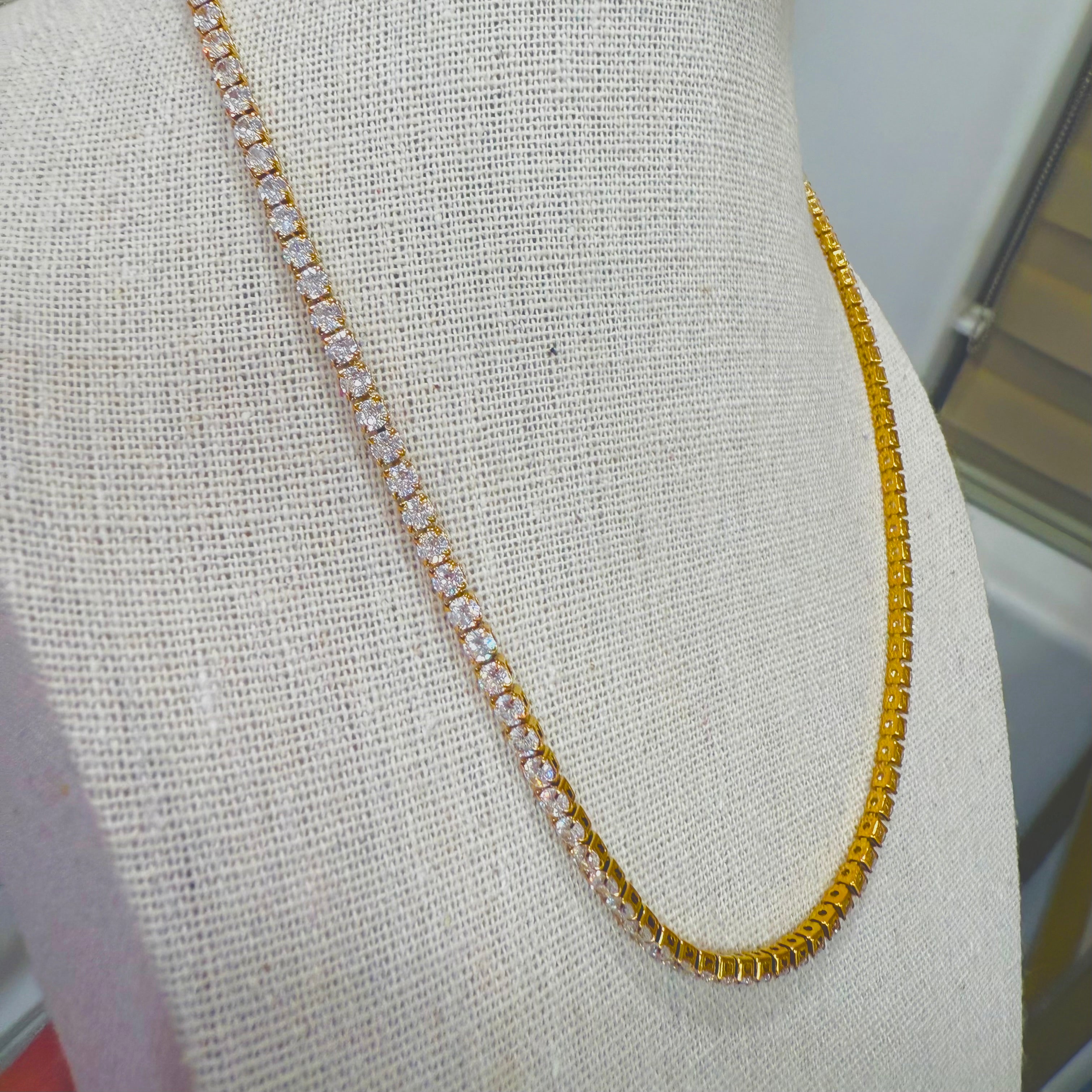Collar Tennis Acero