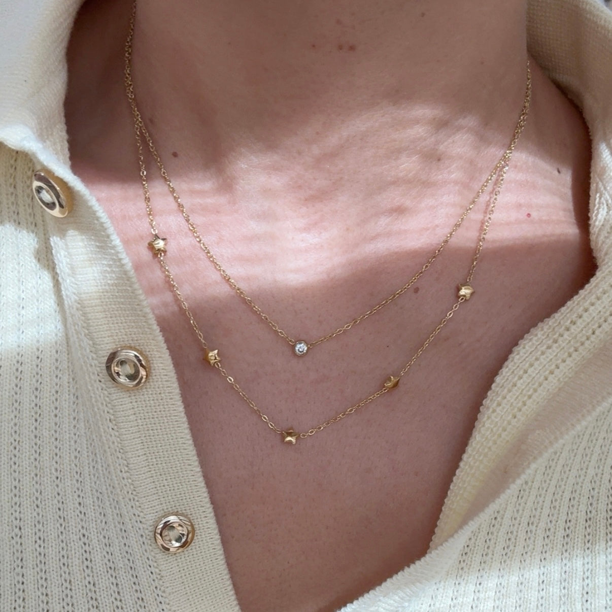 Collar Layer Estrellas