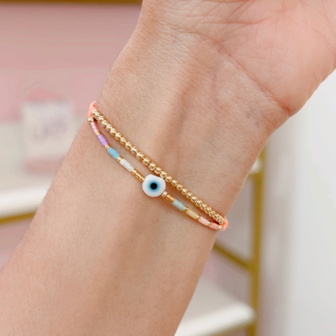 Pulsera Mixta Chakira Ojito