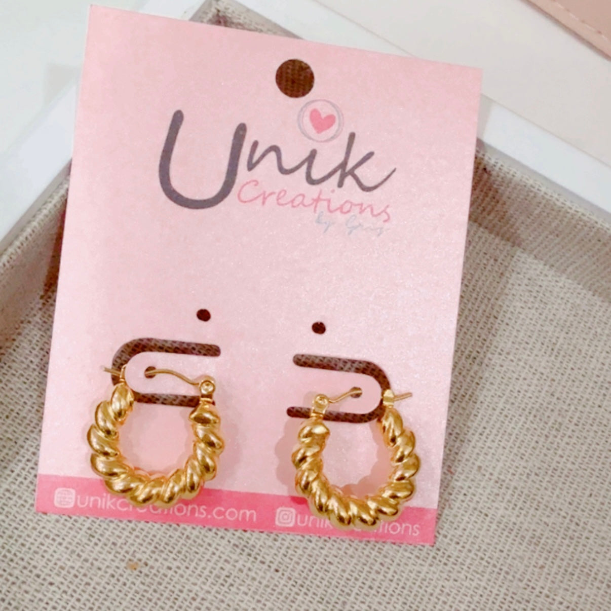 Aretes Arracada Torcida