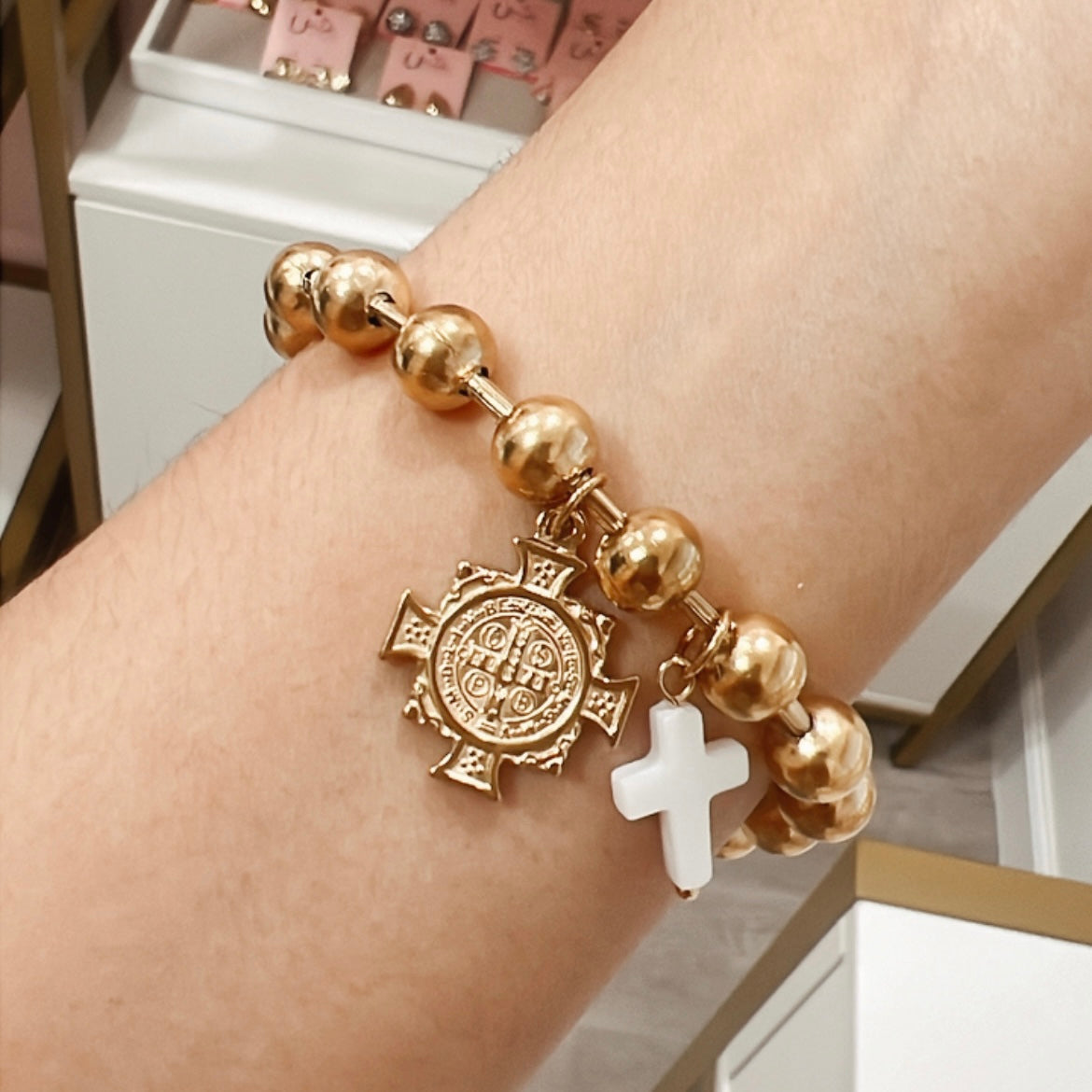 Pulsera Religiosa SB Cruz