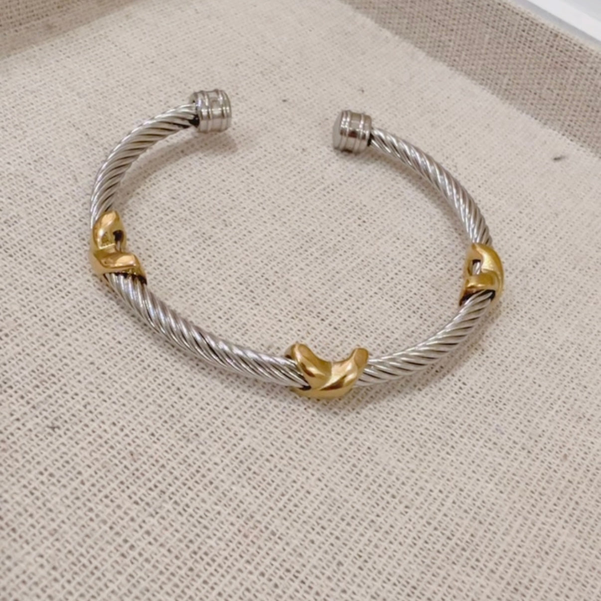 Pulsera Bicolor Estrella