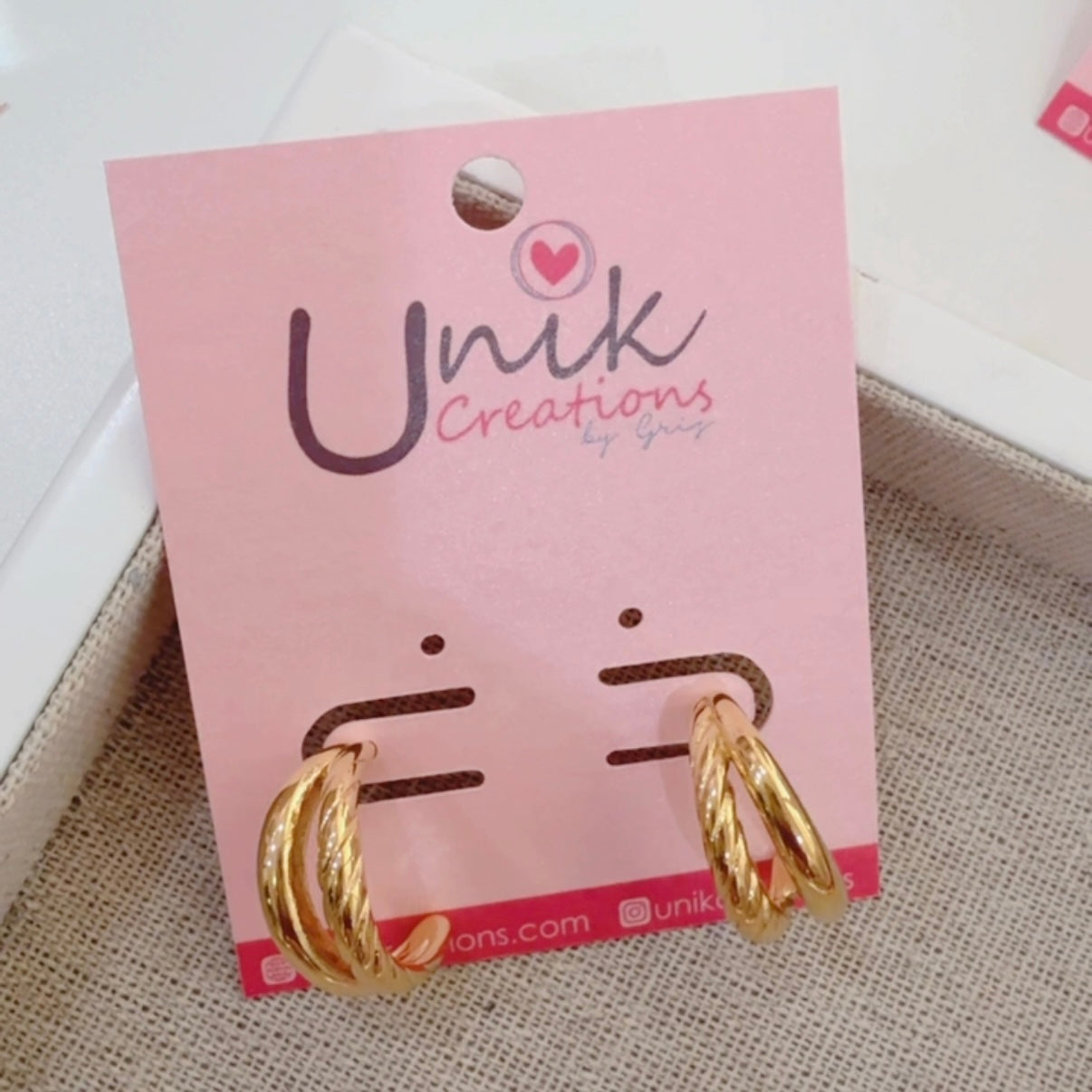 Aretes Arracada Mixta