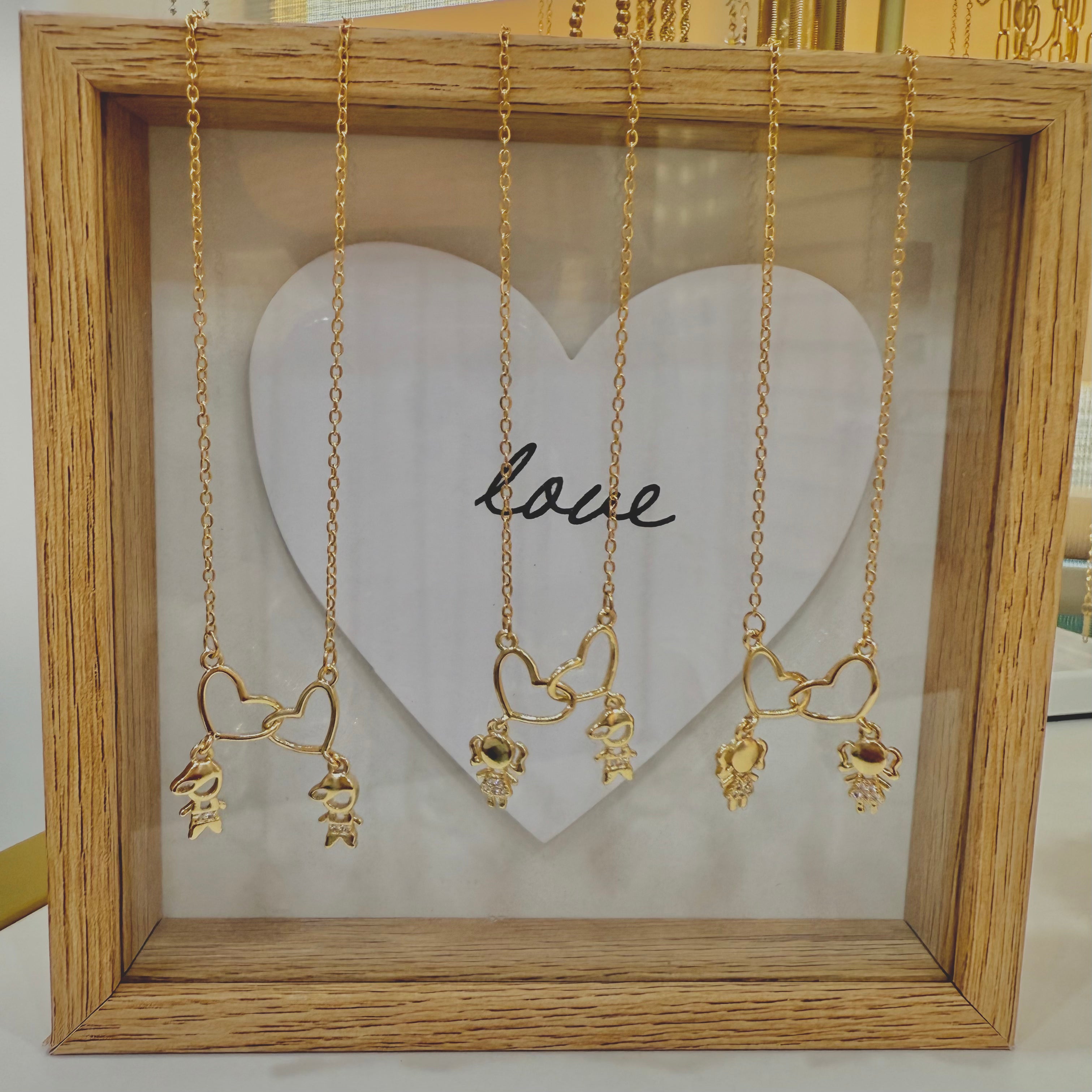 Collar Corazon Niños