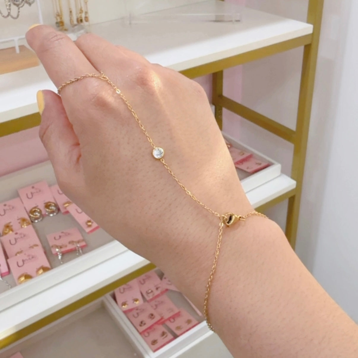Pulsera Cadena Brillo