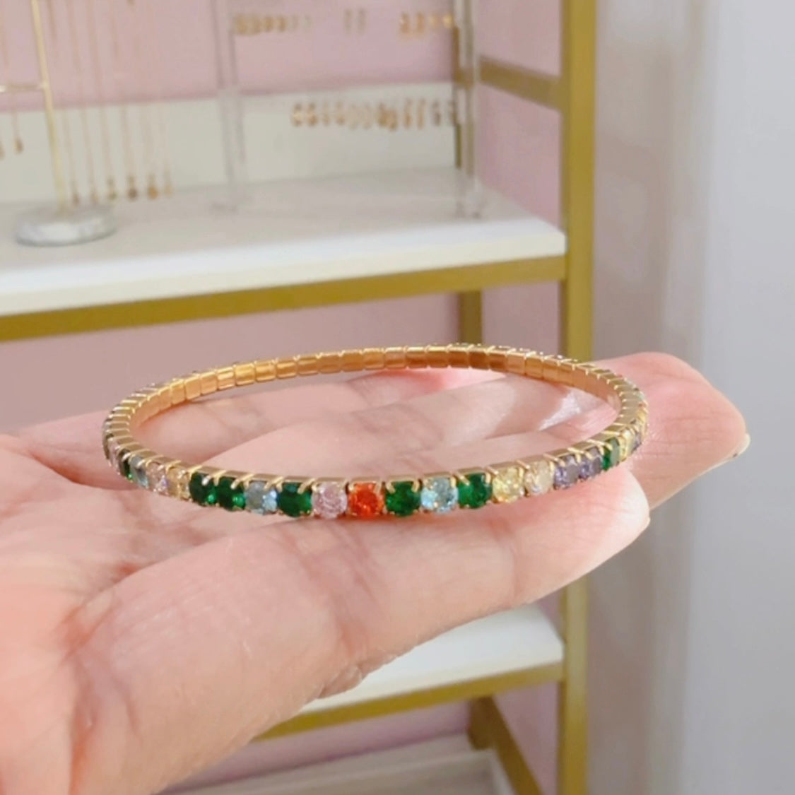 Pulsera Brillo Mixto Chico