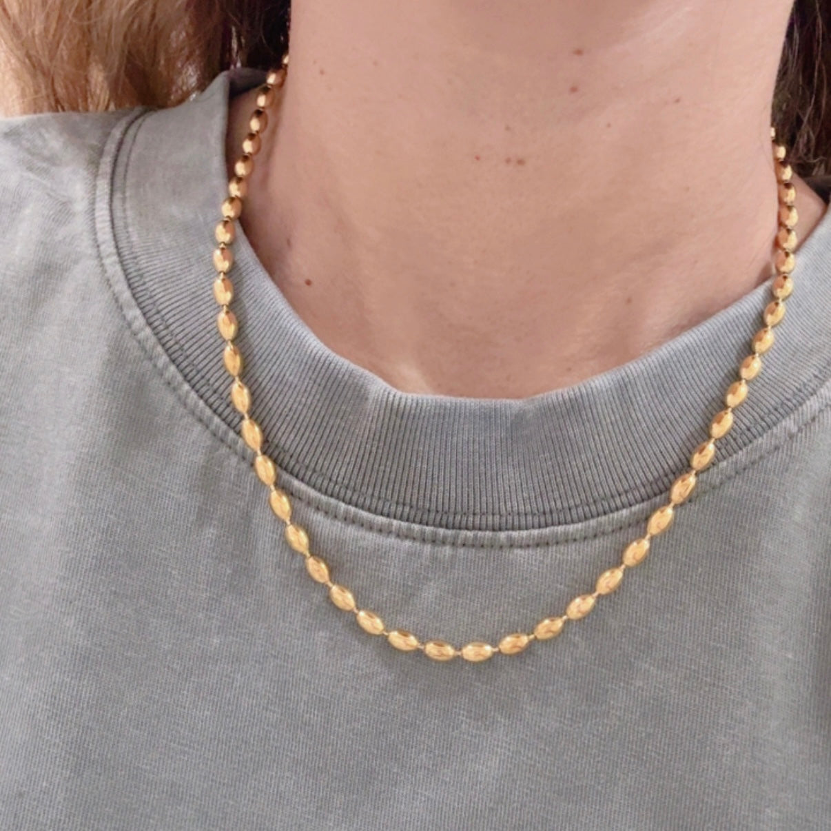 Collar Oval Sencillo