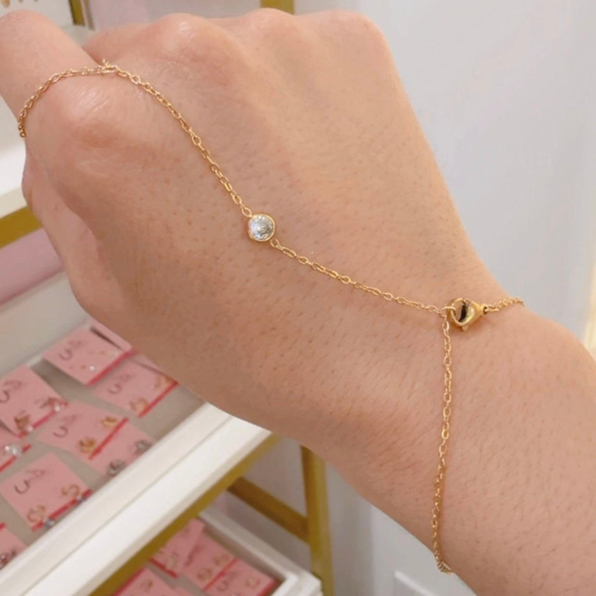 Pulsera Cadena Brillo