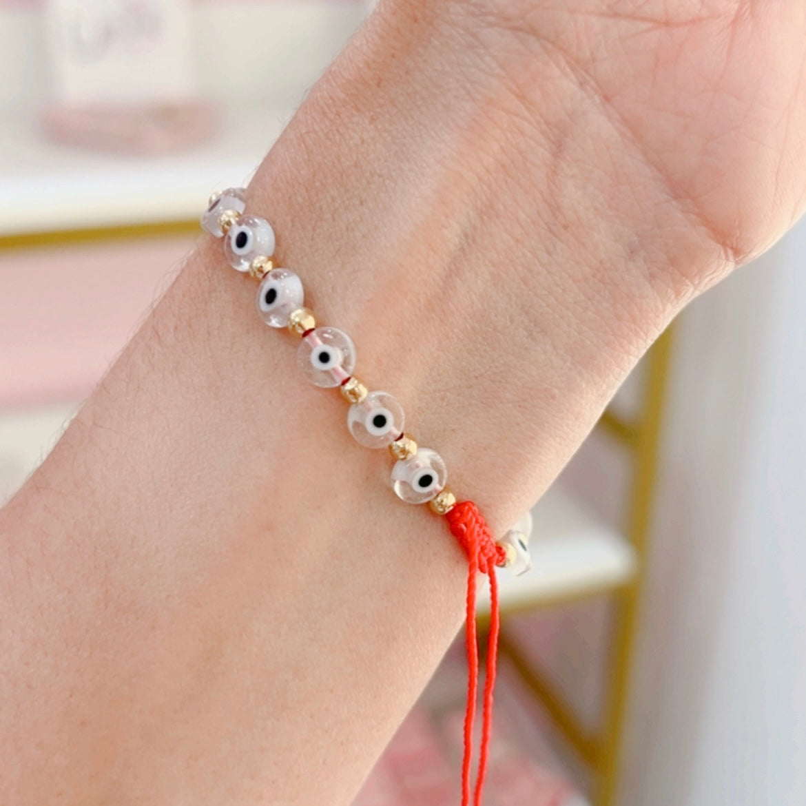 Pulsera Ojitos Cristalina