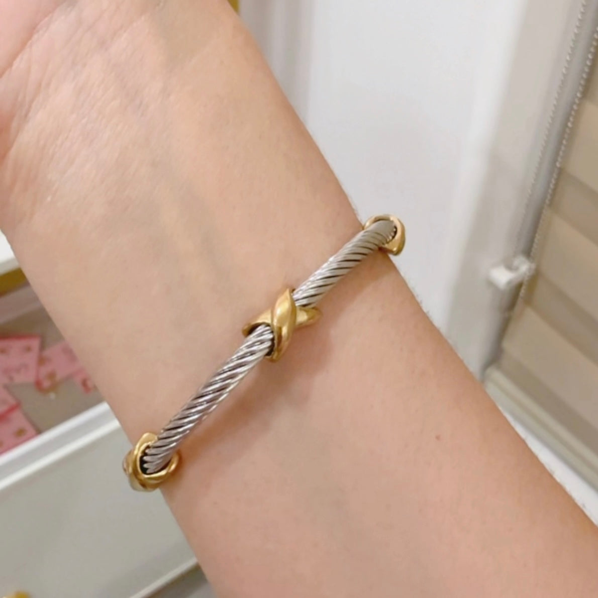 Pulsera Bicolor Estrella