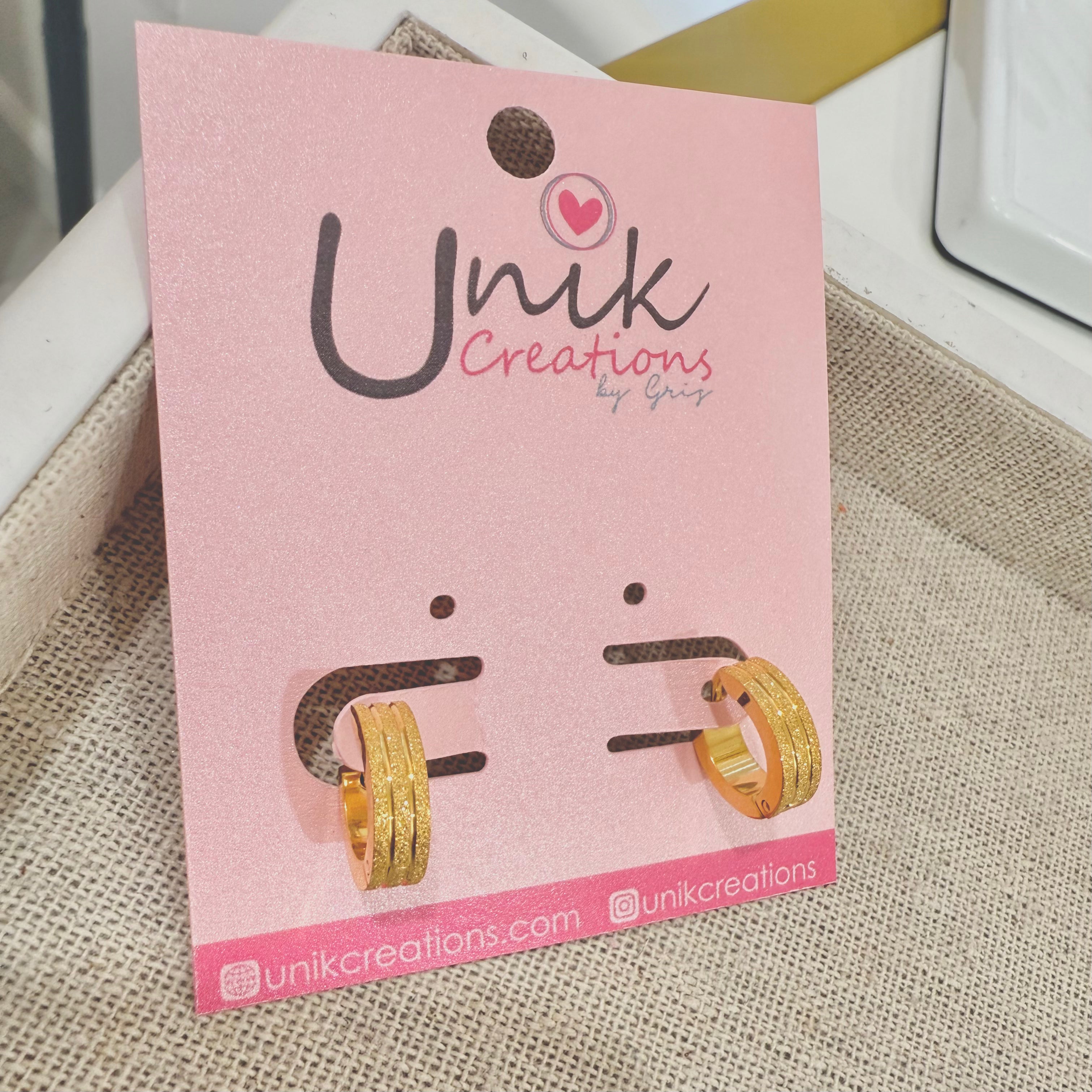 Aretes Aracada Brillo