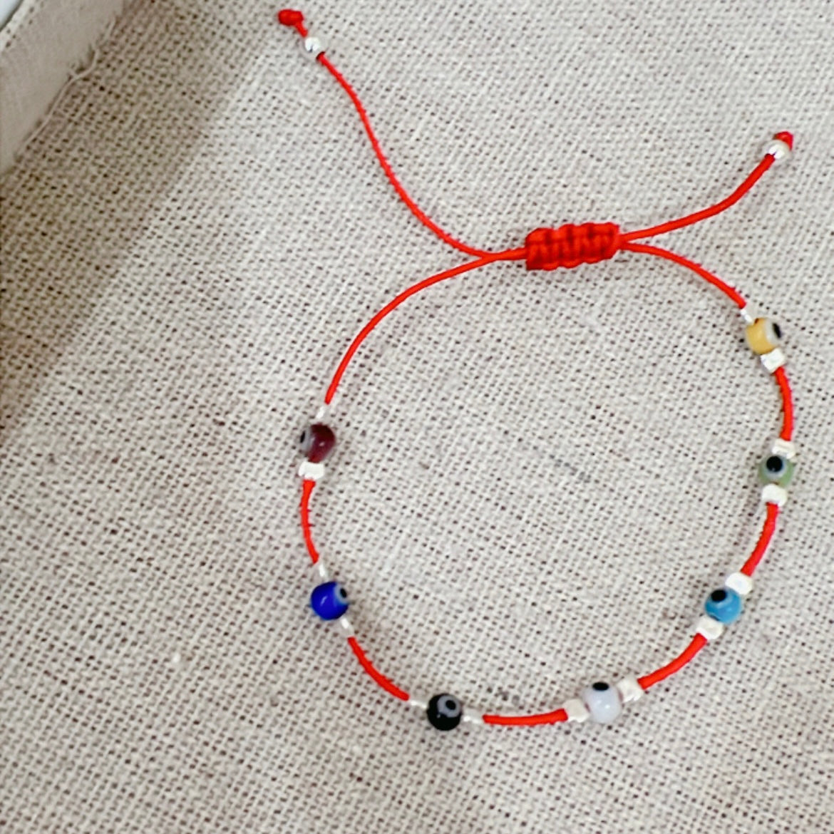 Pulsera Ojito Mixto Plata