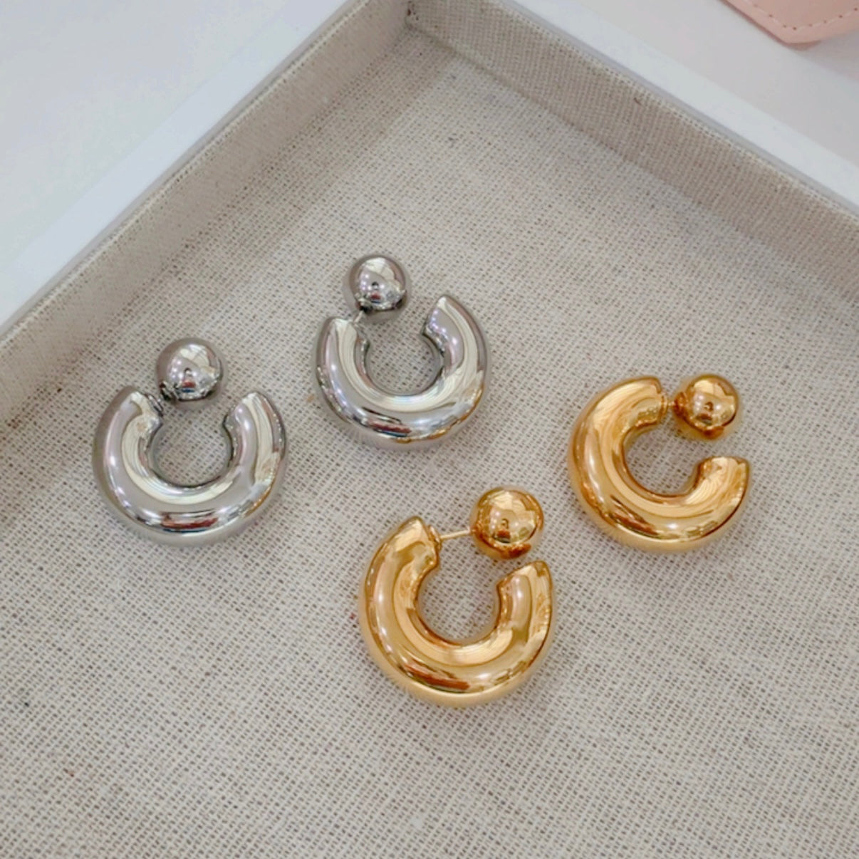 Aretes Chunky Bolita