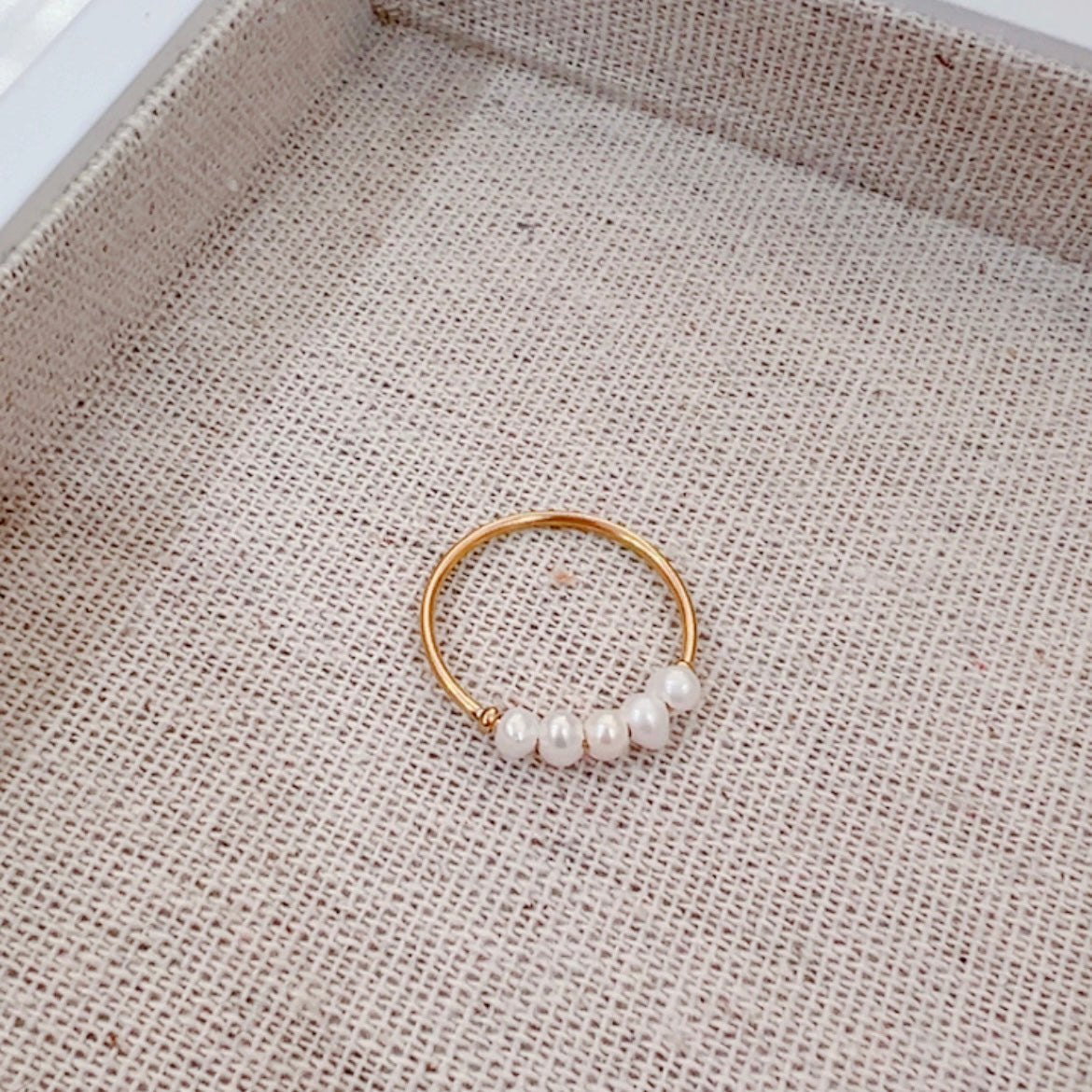 Anillo Perlitas
