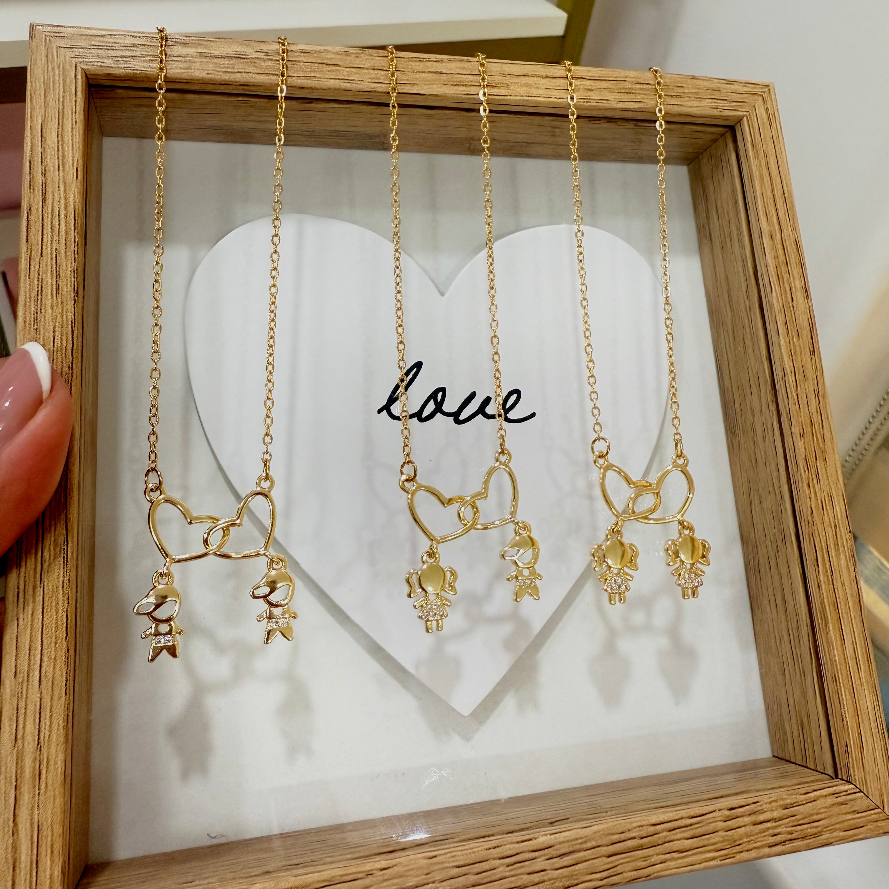 Collar Corazon Niños