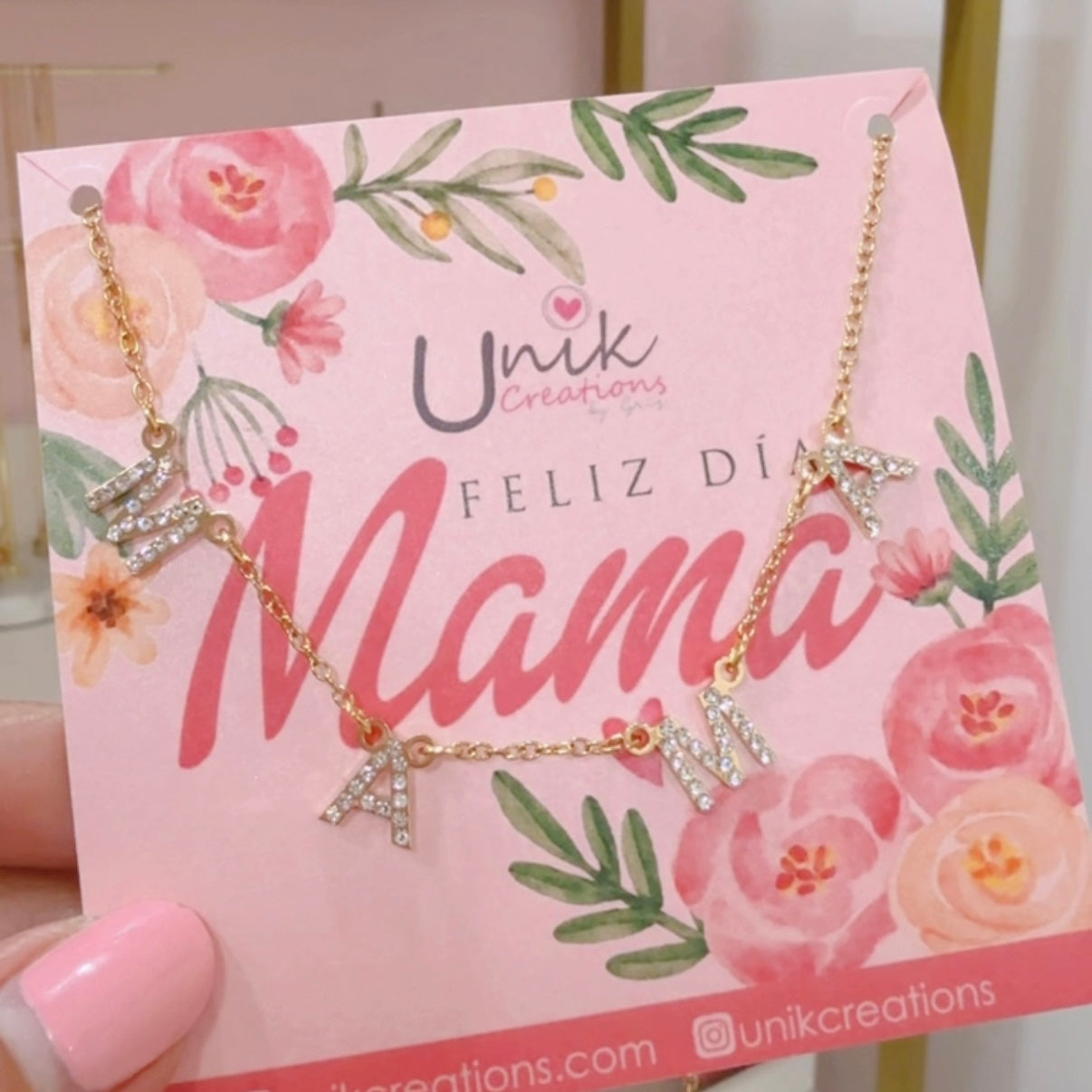 Collar Mamá Rosegold
