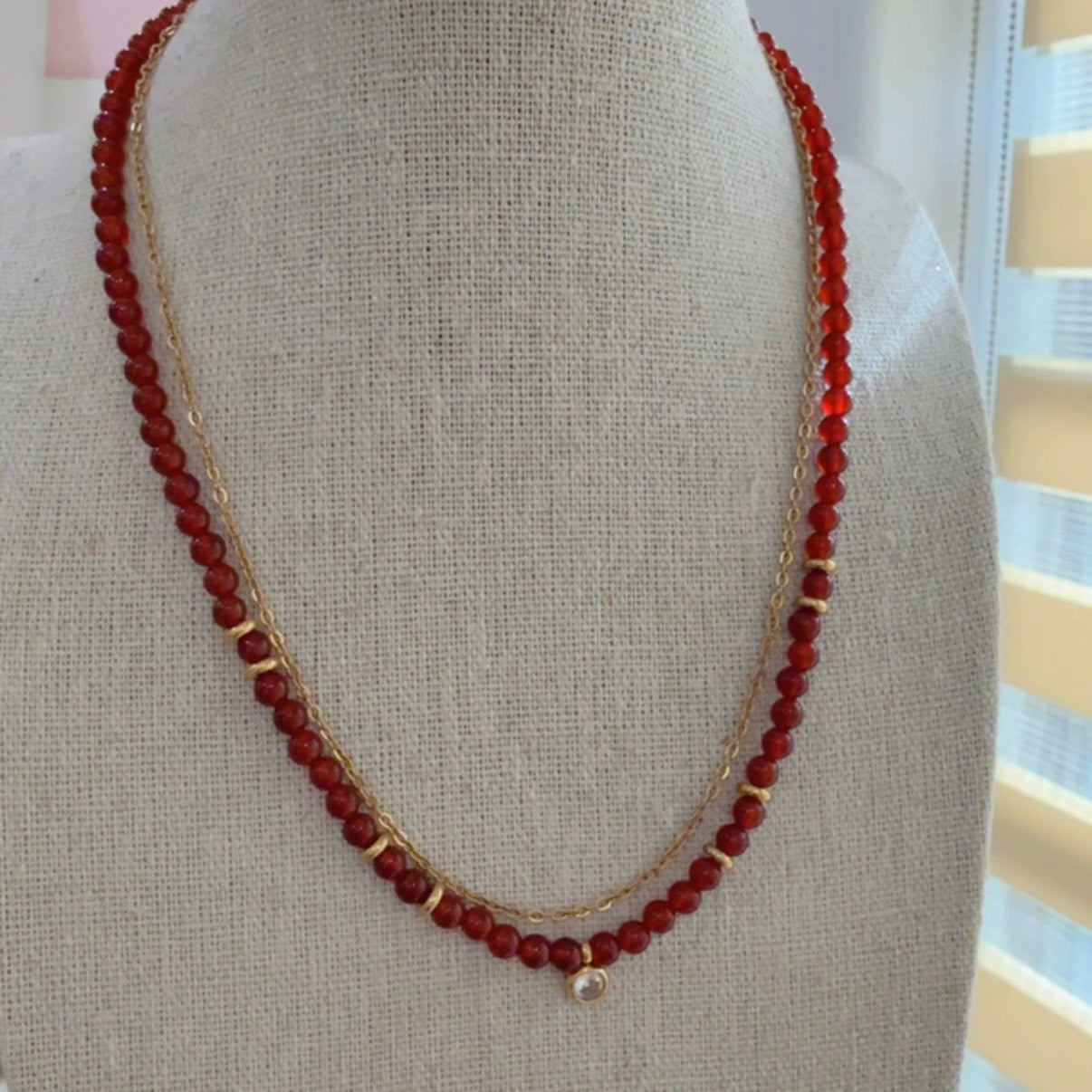 Beaded Layer Necklace