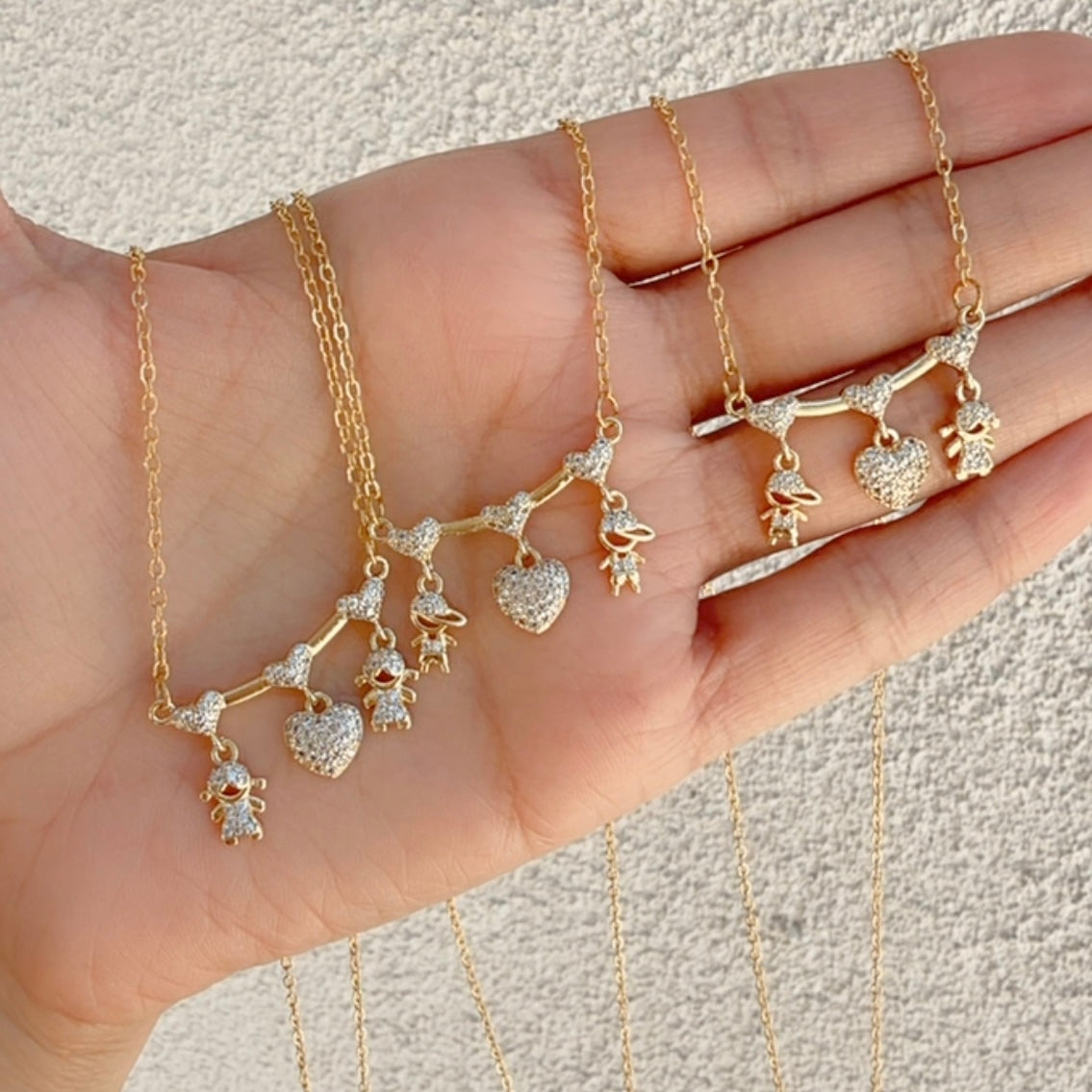 Collar Corazon niños