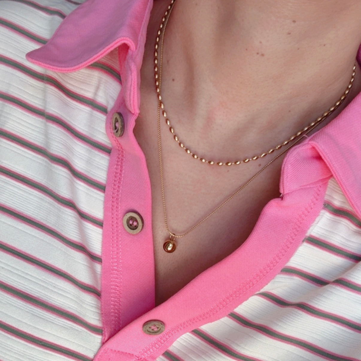 Collar Layered Bolita
