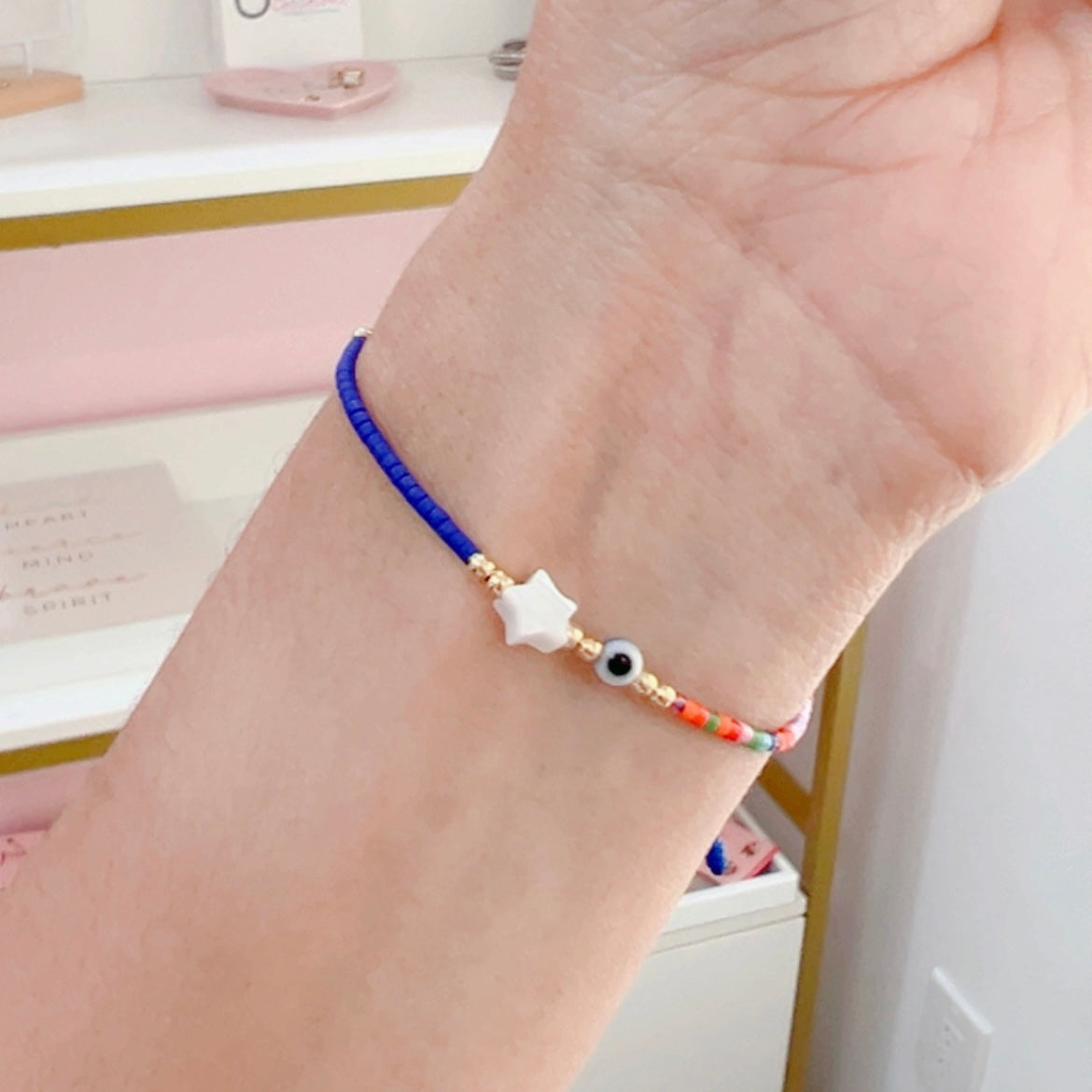 Pulsera Chakira Mixta Estrella