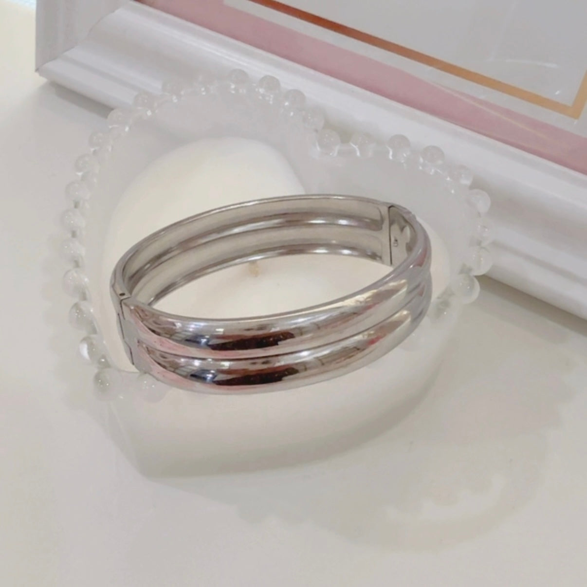 Pulsera Brazalete Acero
