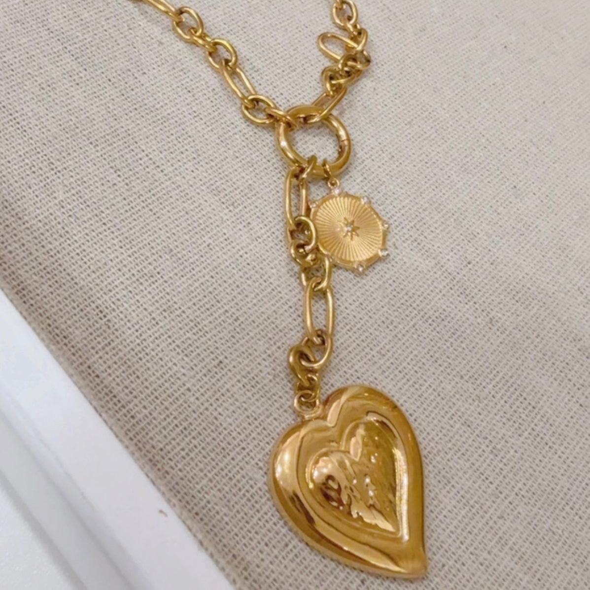 Collar Eslabon Corazon